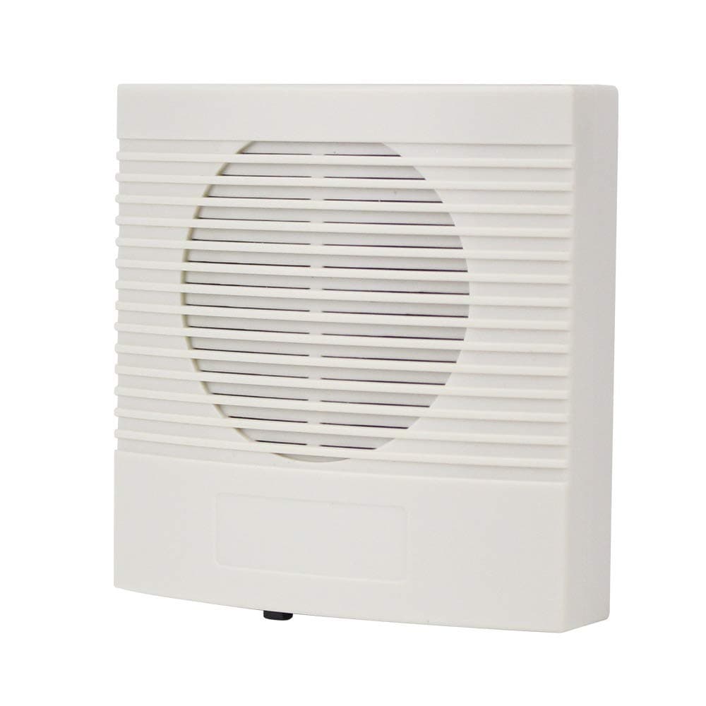 Wired Door Bell Chime DC 12V Electronic Doorbell 3 Ringtones Access Control Accessories White Plastic Dingdong Ring for Office Home Security Access Control System