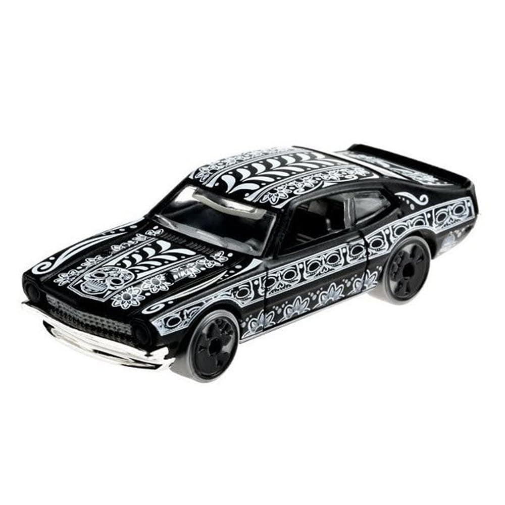71 Maverick Grabber Halloween 1:64 Scale Car, Black, 2" x 3" x 1.5"