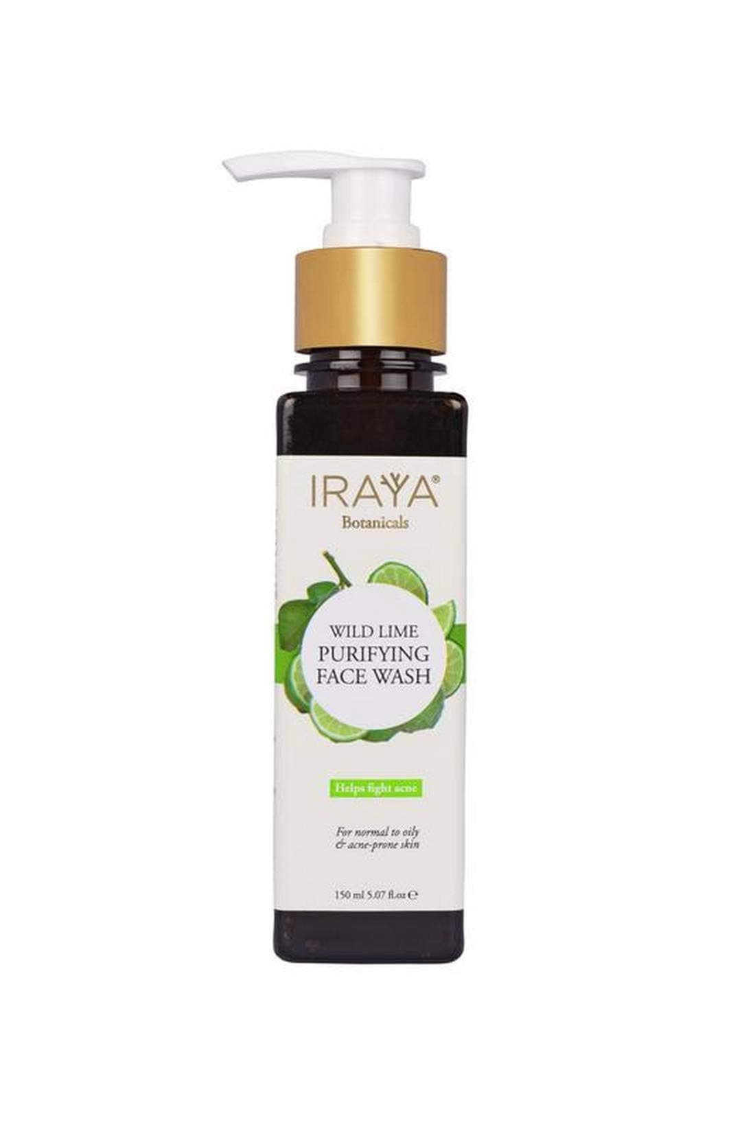 Iraya Face Wash - Purifying, Wild Lime, 150 ml
