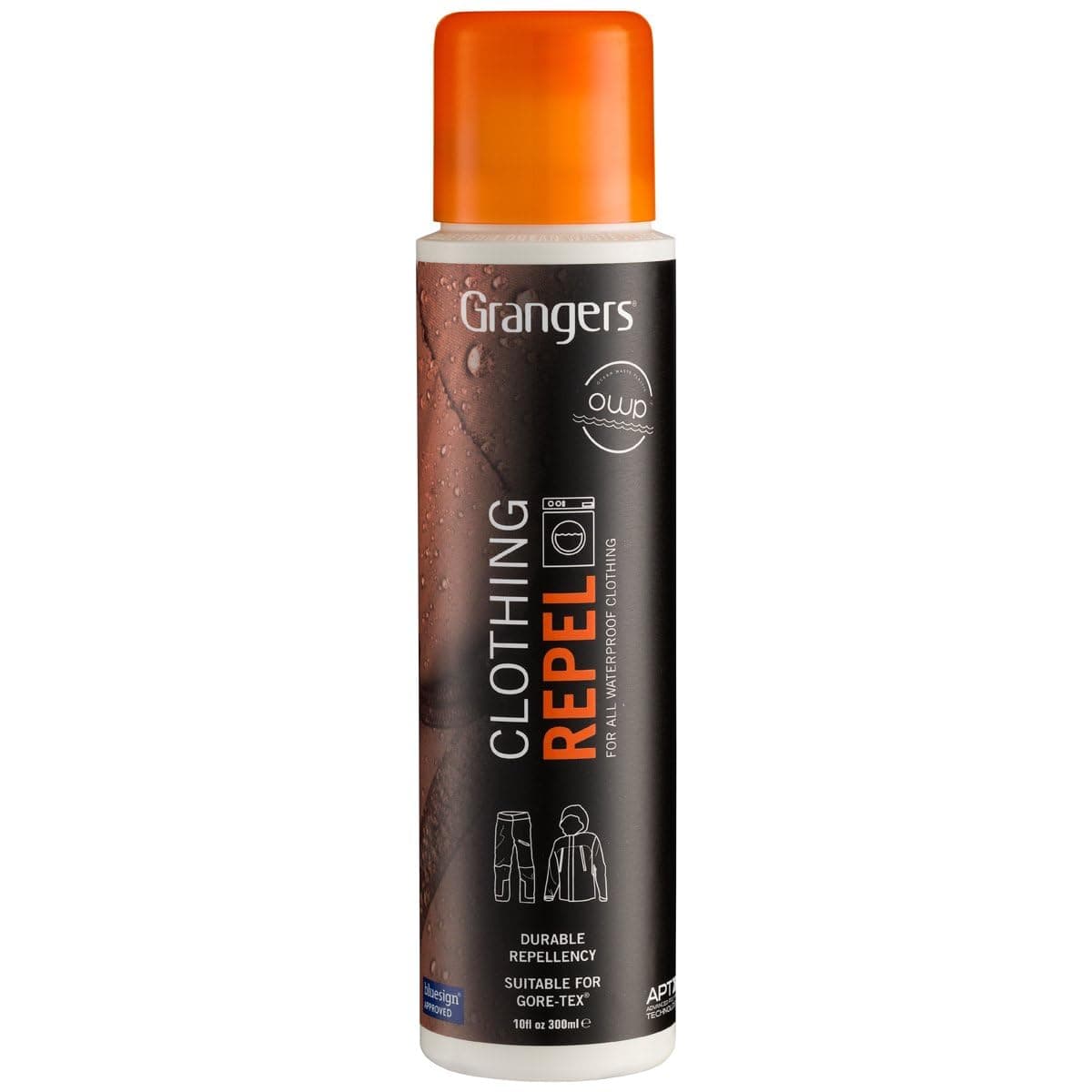 Grangers Clothing Repel Wash-In Waterproofing Treatment, Plastic Bottle, 10 oz