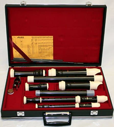 Rhythm Band Instruments C573 Four Rec Set with Case