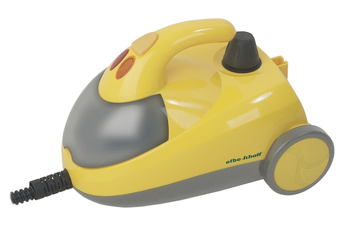 efbe-schott High Pressure Steam Cleaner, 1.7 Litre, 1500 W, 3 Bar, Yellow