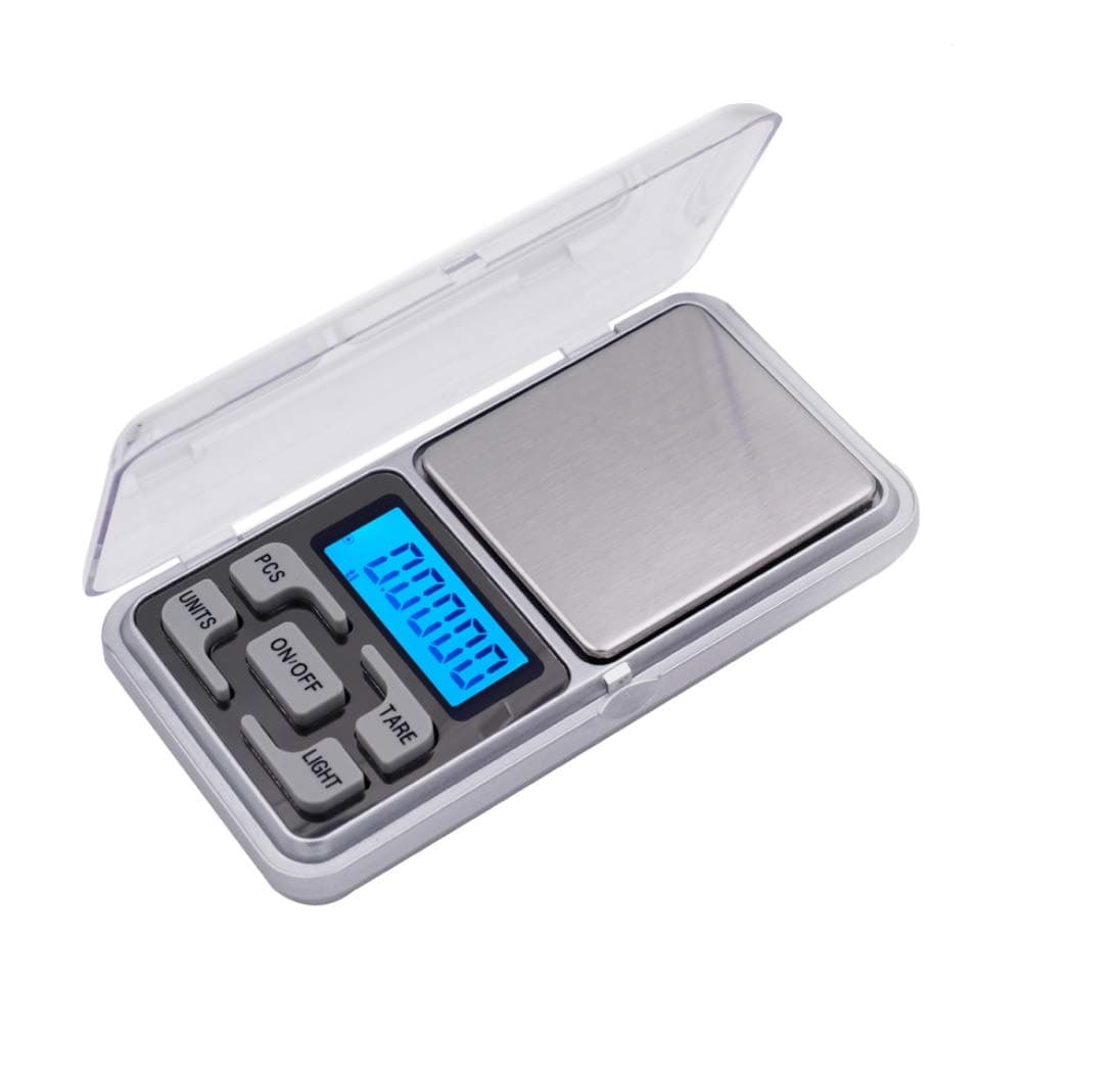 Digital Pocket Scale 0.1g to 200g, Silver