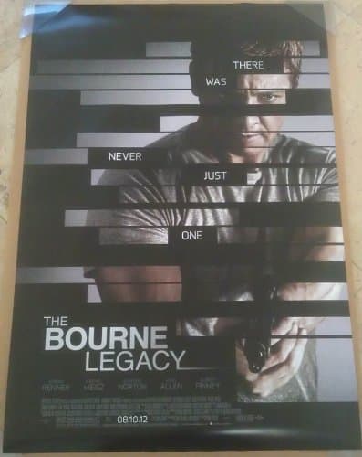 THE BOURNE LEGACY MOVIE POSTER 2 Sided ORIGINAL 27x40 JEREMY RENNER