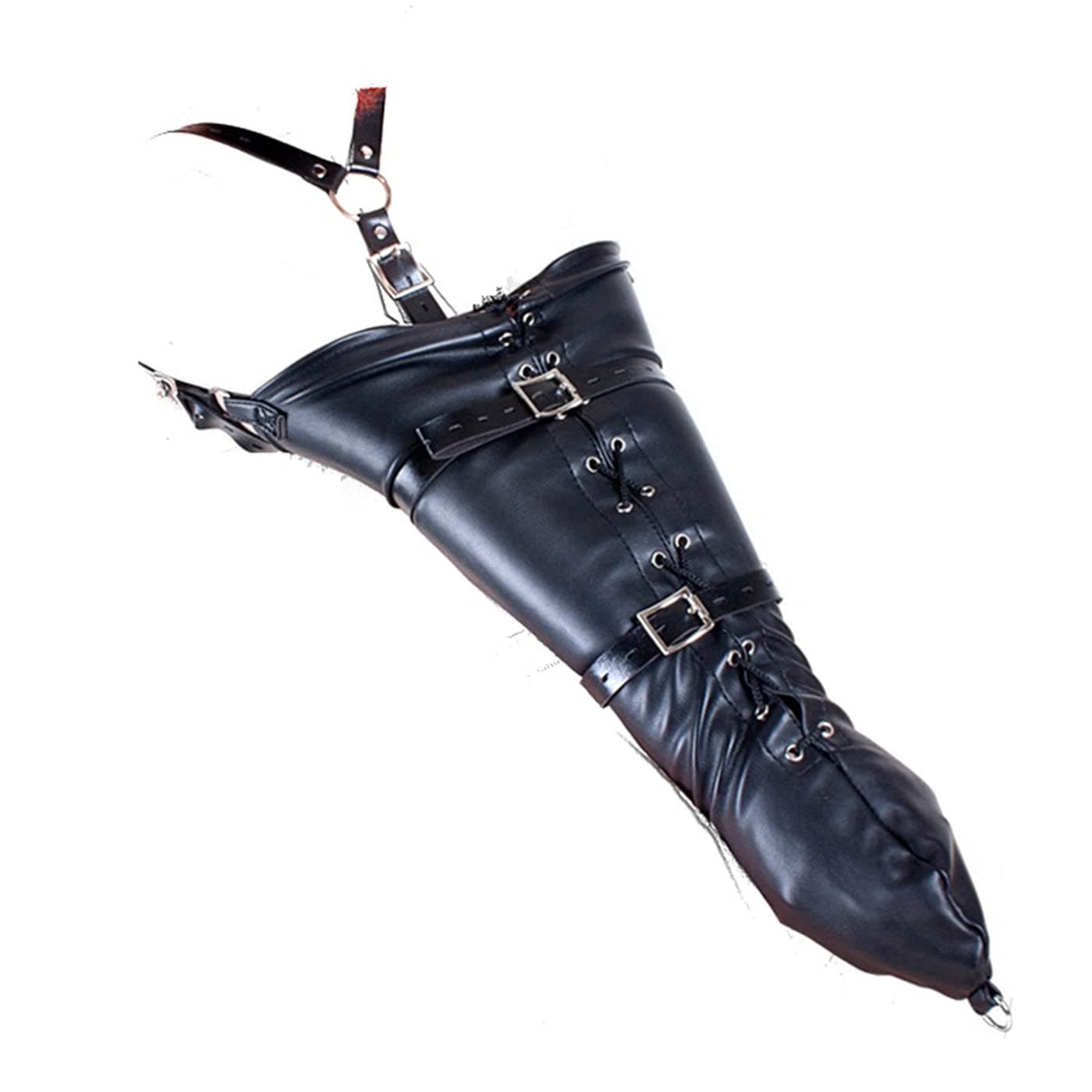 Unisex Leather Protective Wrist Guard, Adjustable Wrist Brace Hand Cross Arm Guard, Soft Hand Cross Arm Guard Sleeve for Men/Wome Sport Suit (L - Weight < 80 kg (175 Lb))