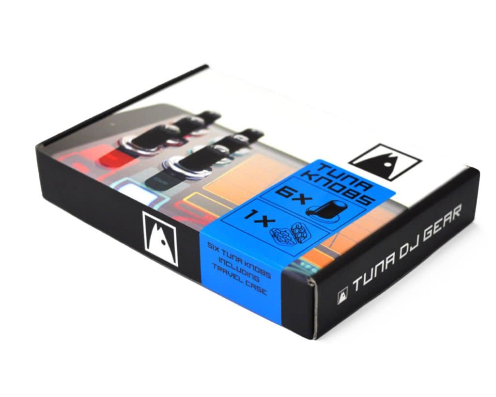 Pepperdecks set of 6 Tuna knobs, analogue rotary knobs