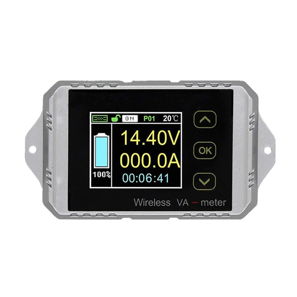 Wireless Digital Multimeter DC Voltage and Current Meter Voltmeter Ammeter Coulomb Counter VAT-1300 0-100V 0-300A