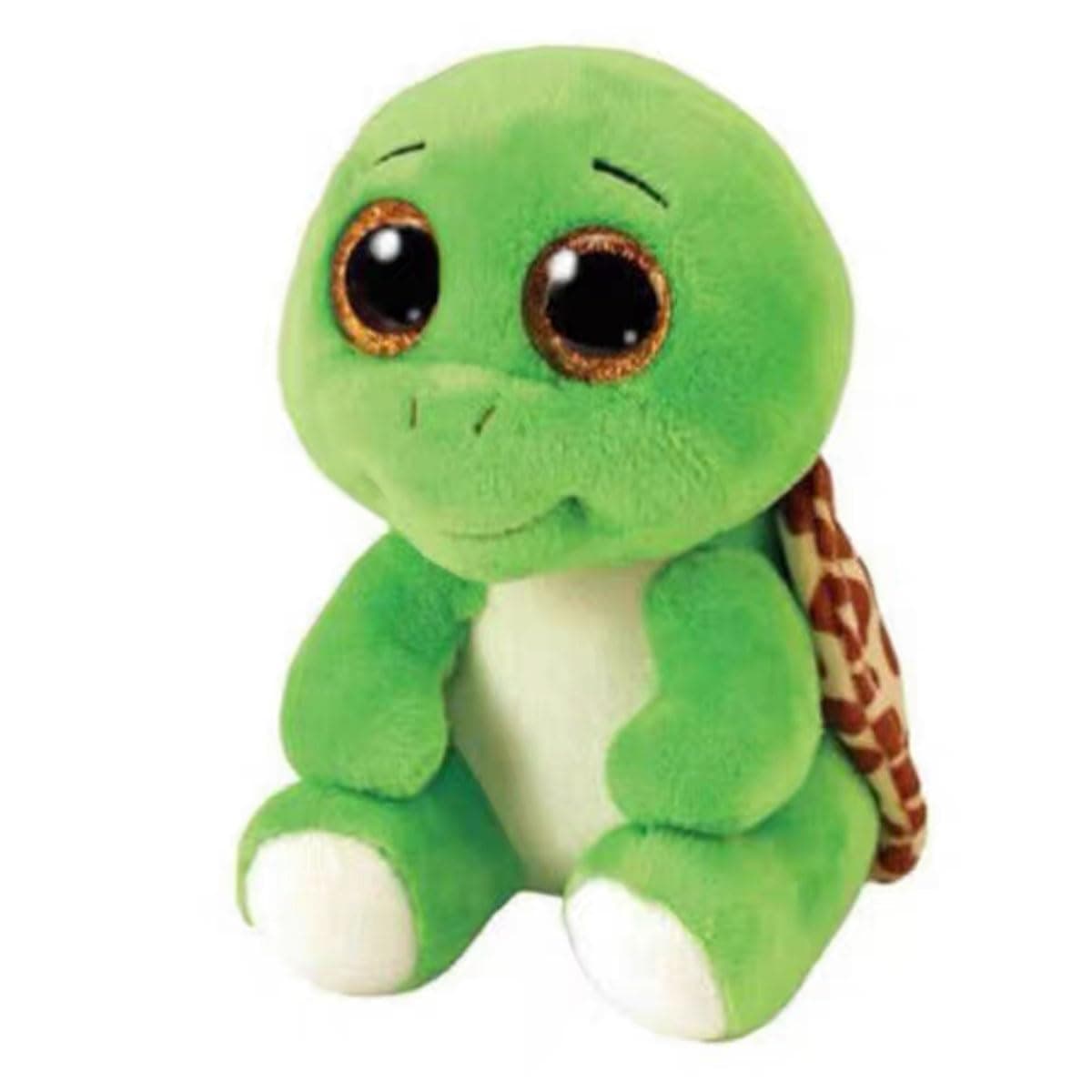 Beanie Baby Zippy Green Turtle Stuffed Animal Plush Doll (6inch)