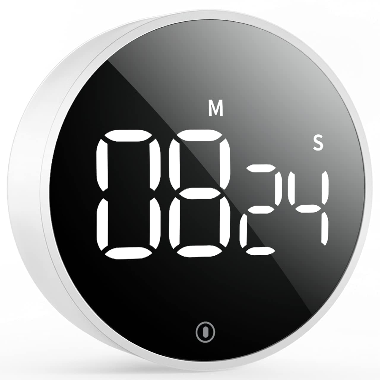 VOCOO Digital Kitchen Timer: Large LED Timer with Magnetic Countdown Timer with 3-Level Volume and Strong Magnet, Easy to Use for Elderly Kids (Batteries Included)