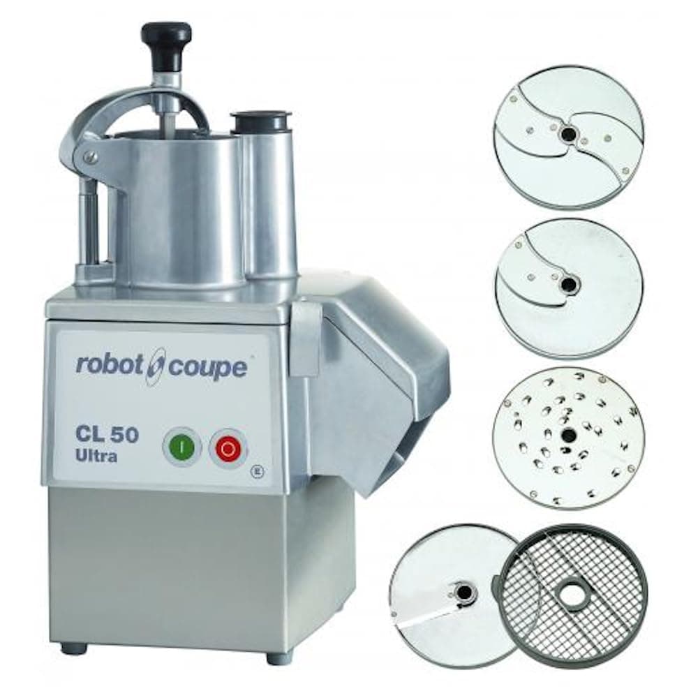 Robot Coupe CL50 Ultra Pizza Food Processor, Includes Food Processor and Disc Kit