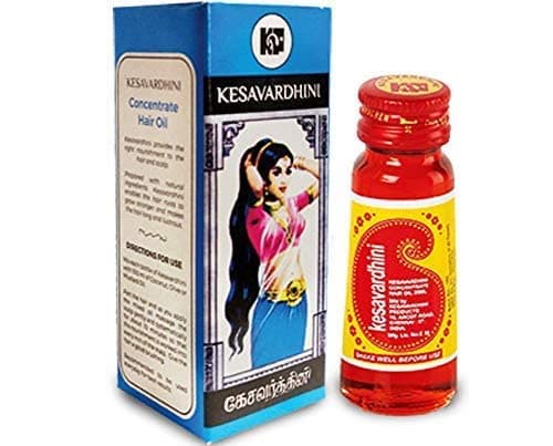 Kesavardhini Hair Oil - Grows Healthy Hair - Economy Pack 200ml (8 x 25ml).