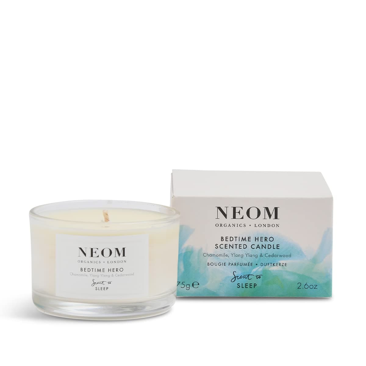 NEOM- Bedtime Hero Scented Candle, Travel Size