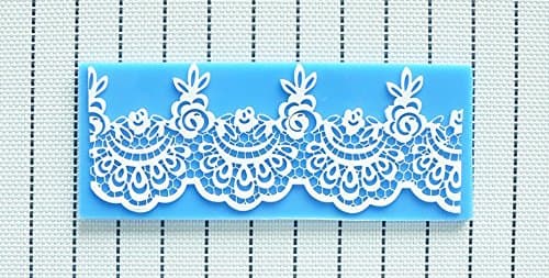 Martha Art Craft - Sugarcraft Decorating Kit Ribbon Fondant Molds Silicone,silicone Chocolate Silicone Cake Mold - Silicone Theme Ribbon Lace Cake Molds (Random Color) #2 By Paradise Smile