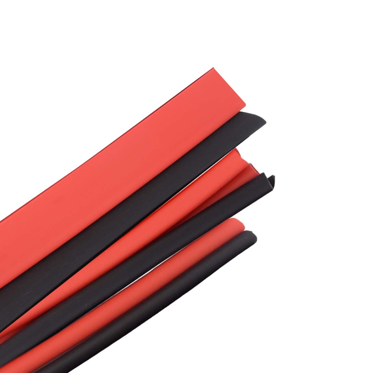 3 Meters Heat Shrink Tube 3:1 Ratio - Glue Black Adhesive-Lined Heatshrink Tubing Large 12.7mm (1/2") Diameter, Electrical Sleeving Cable Wrap, Black 1.5M + Red 1.5M, By Brightfour