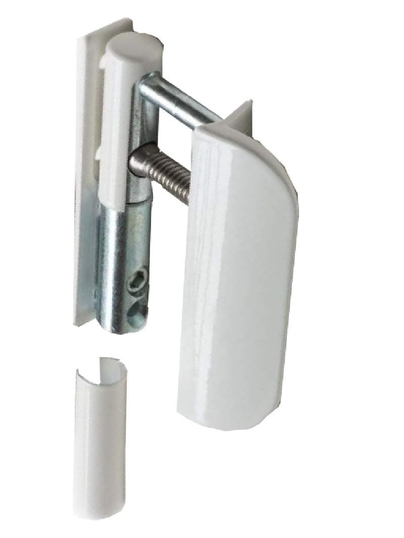 SFS Estetic 2D Upvc Door Hinge White with Screw in Pin