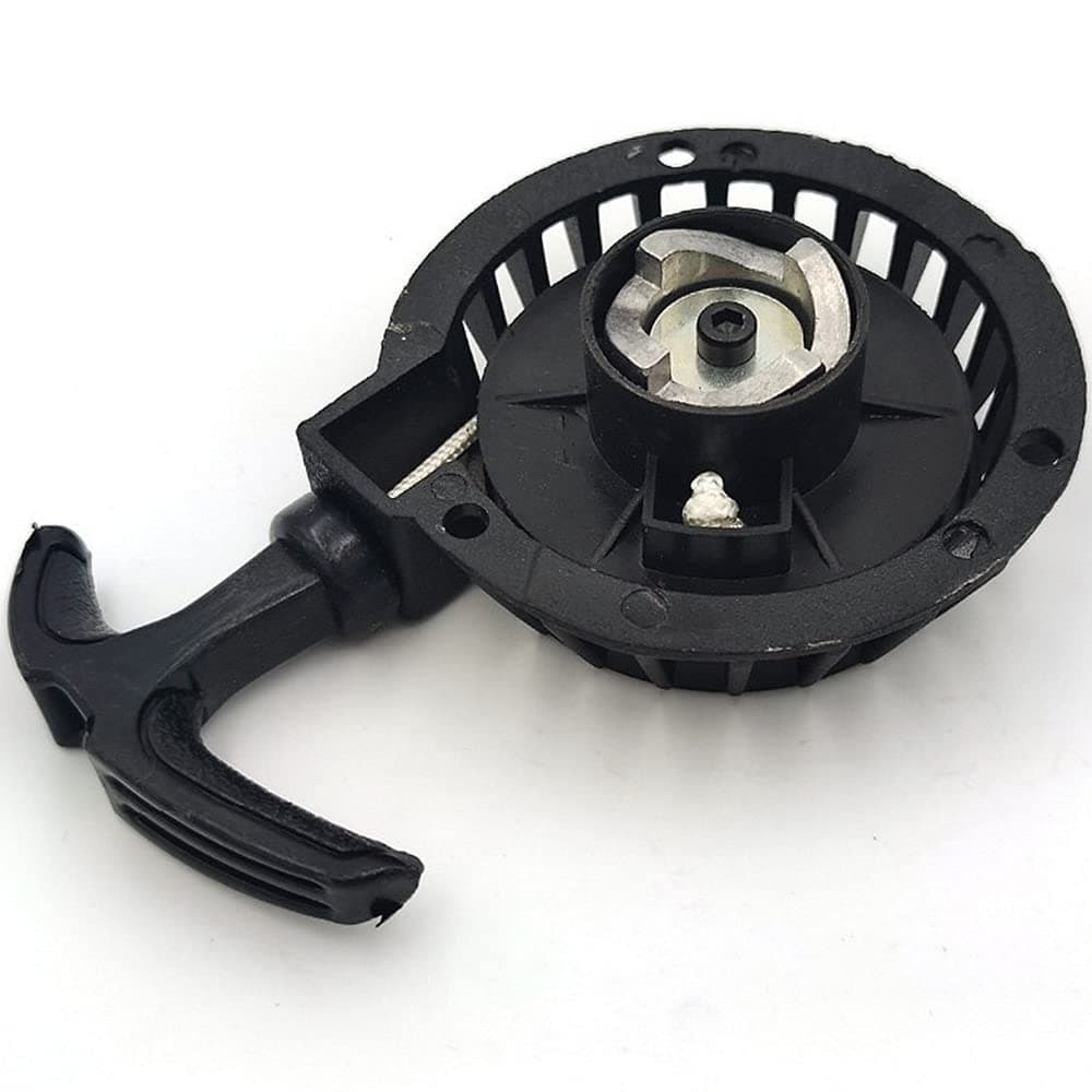 Mini Moto Pull Start Pull Starter 49CC Mini Alloy Pull Starter Part Recoil Moto Start For 49CC Mini Pocket Dirt Bike Atv Quad Black