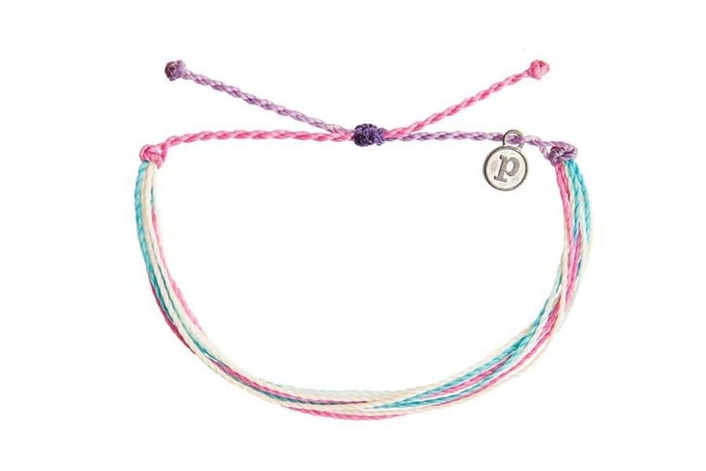 Pura Vida Jewelry Bracelets - 100% Waterproof and Handmade w/Coated Charm, Adjustable Band