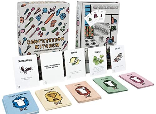 Competition Kitchen Card Game | The Cooking Craze Party Game Without The Mess! A Creative Chef Game That Is Deliciously Fun!