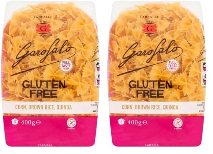 Gluten Free Farfalle Pasta, 400g (Pack of 2)