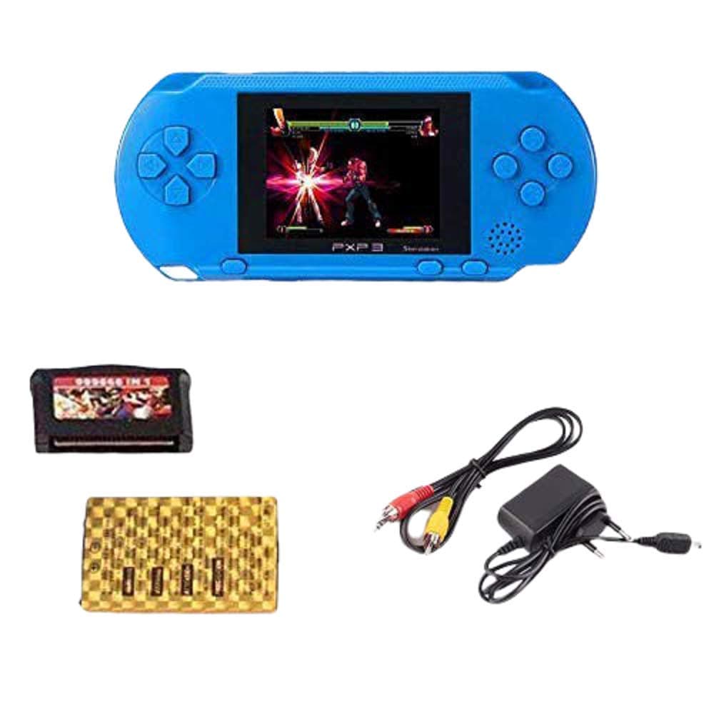 AmazHub Kids PVP Station Light 3000 Handheld Best Gaming Console PVP Video Game with 2 Cassettes (Multicolor)