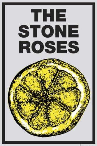 Stone Roses Lemon poster