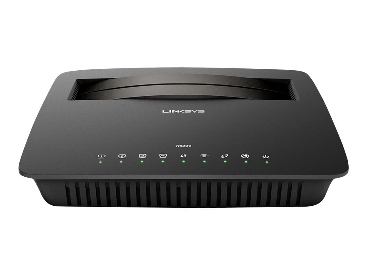 Linksys X6200 Dual Band AC750 Wireless ADSL, VDSL Modem Router