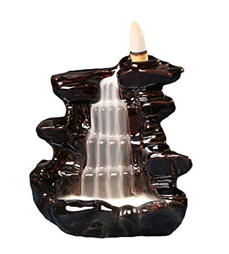 censer Ceramics Incense Burners Mountain Waterfall backflow Incense Burner Home Decor