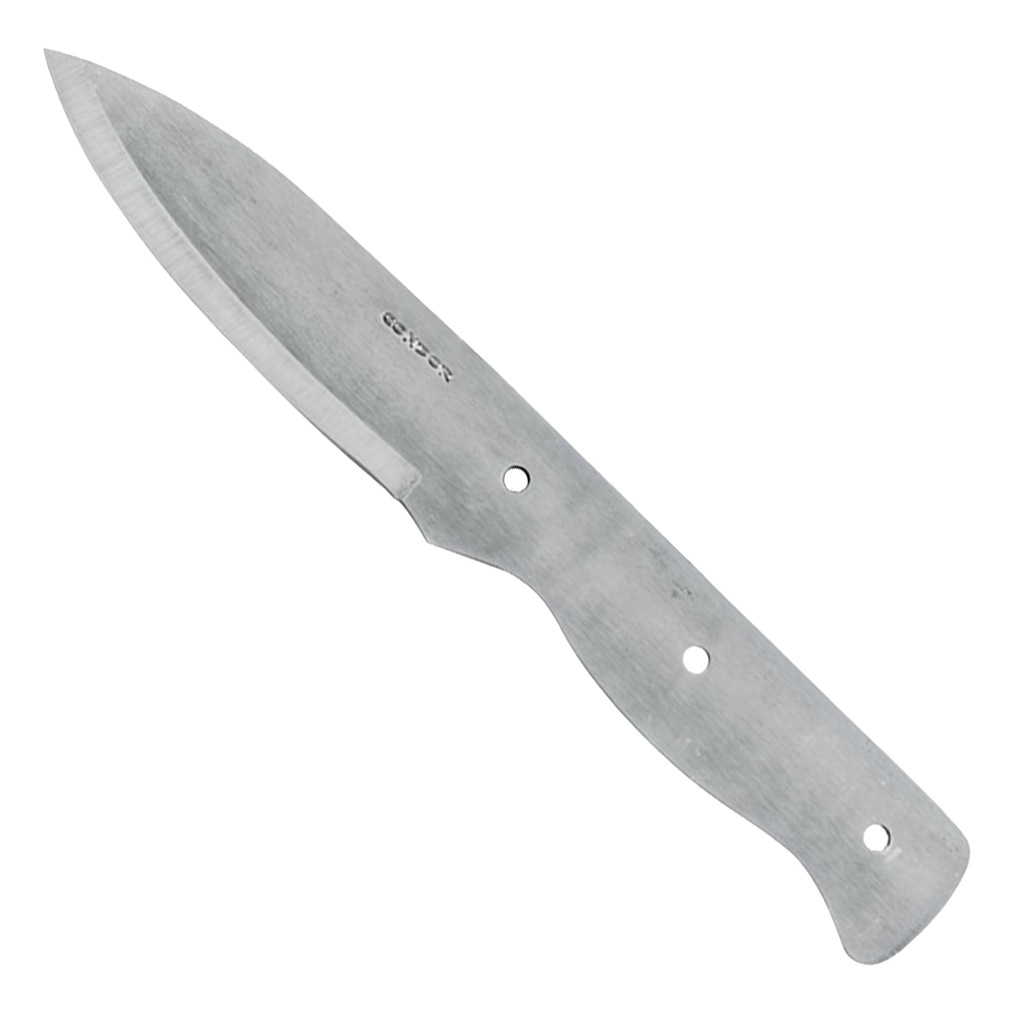 Condor Tool & Knife Bushlore Blade Blank - 1075 High Carbon Steel - Knife Blank with a Scandi Grind - Product is Sold Without Sheath - 4.3in Blade - 4.6oz