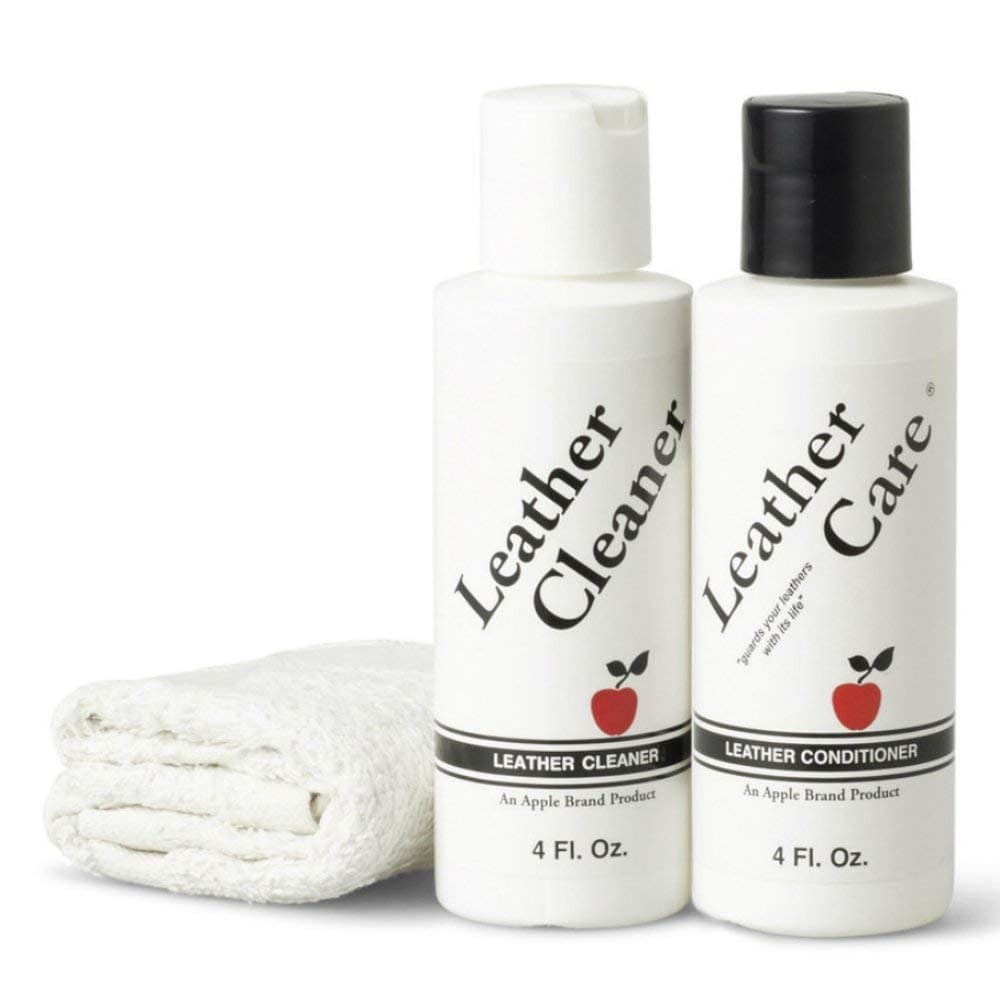 Leather Cleaning & Conditioner Kit - For Use On Handbags, Shoes, Boots & Accessories - Safe For Coloured & Natural Leather