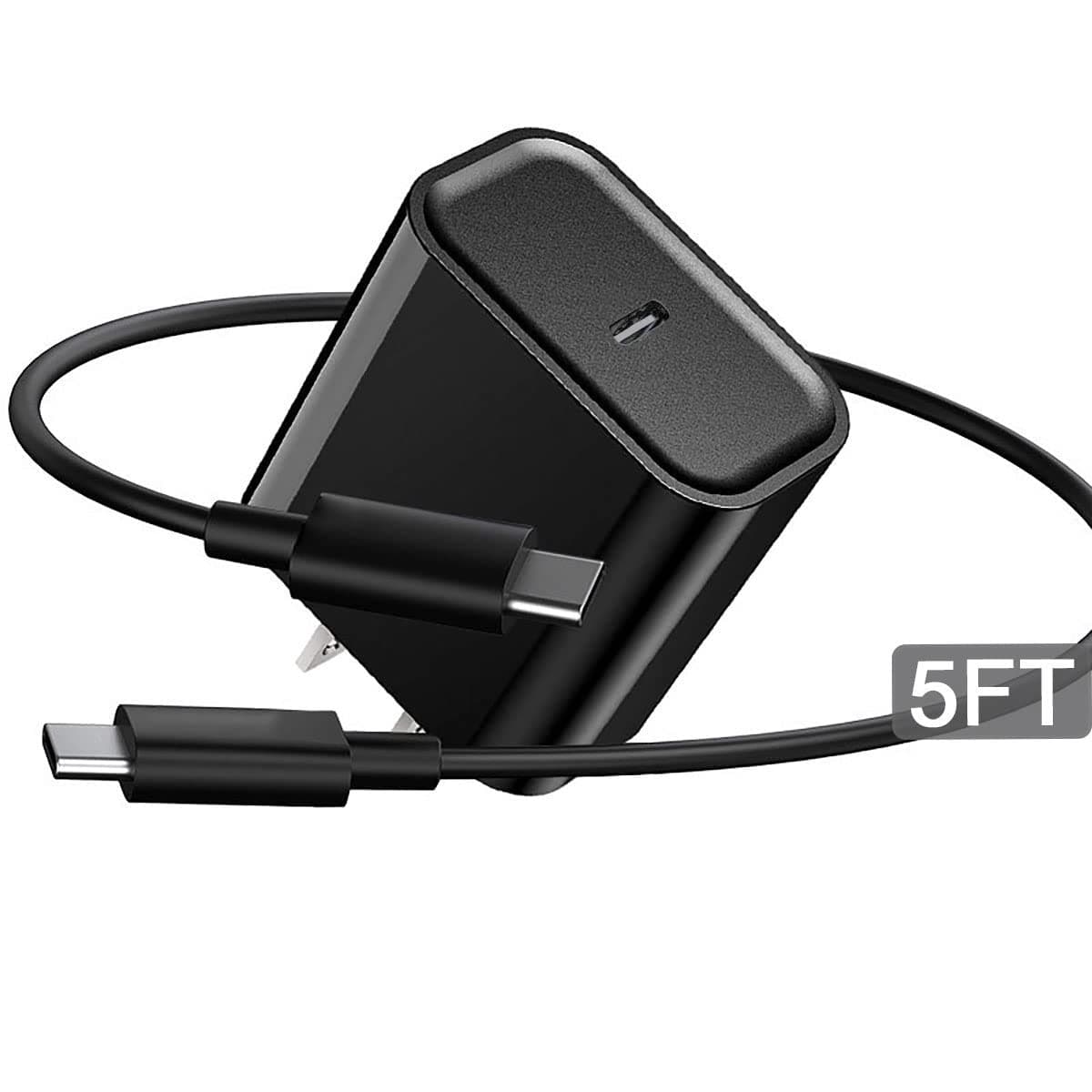 USB-C Beats Earbuds Wall Charger Cord Compatible for Beats Powerbeats Pro 2,Solo 4,Studio Buds +,Studio Pro(x Kim Kardashian),Beats Flex,Fit Pro,Beats Pill 2024 Type-c Power Adapter Charging Block 5FT