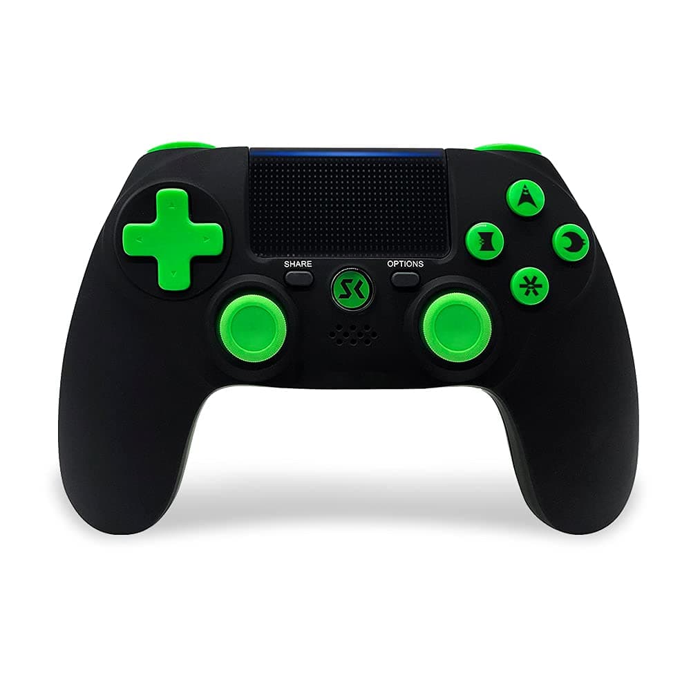 Boowen Wireless Controller for PS4,Wireless Double Shock Gamepad for Playstation 4/Pro/Slim with Analog Sticks,6-Axis Motion Sensor,Speaker and Headphone Jack