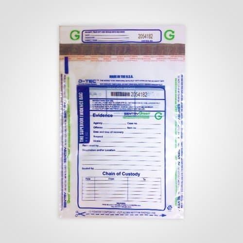 Evidence Bag 9-by-12 Inch Clear Plastic (Package of 100)