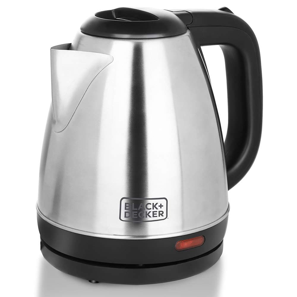 Black+Decker Appliances Automatic Stainless Steel Electric Kettle 1200 watt 1 Litre with 2 Year Manufacturer Warranty