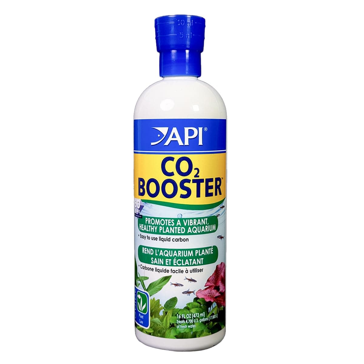 API CO2 Booster Freshwater Aquarium Plant Treatment 473 ml Bottle