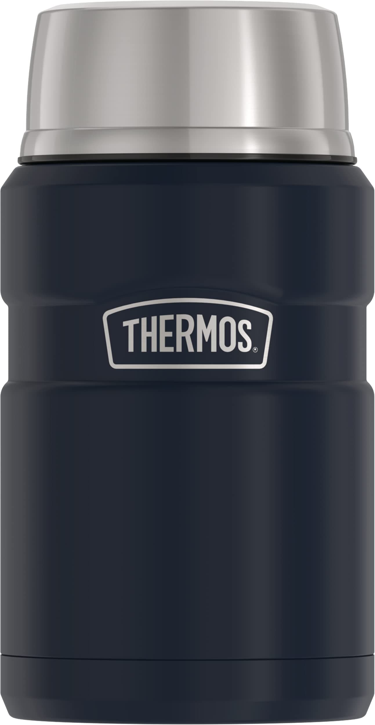 Thermos Stainless King 24 Ounce Food Jar, Matte Blue