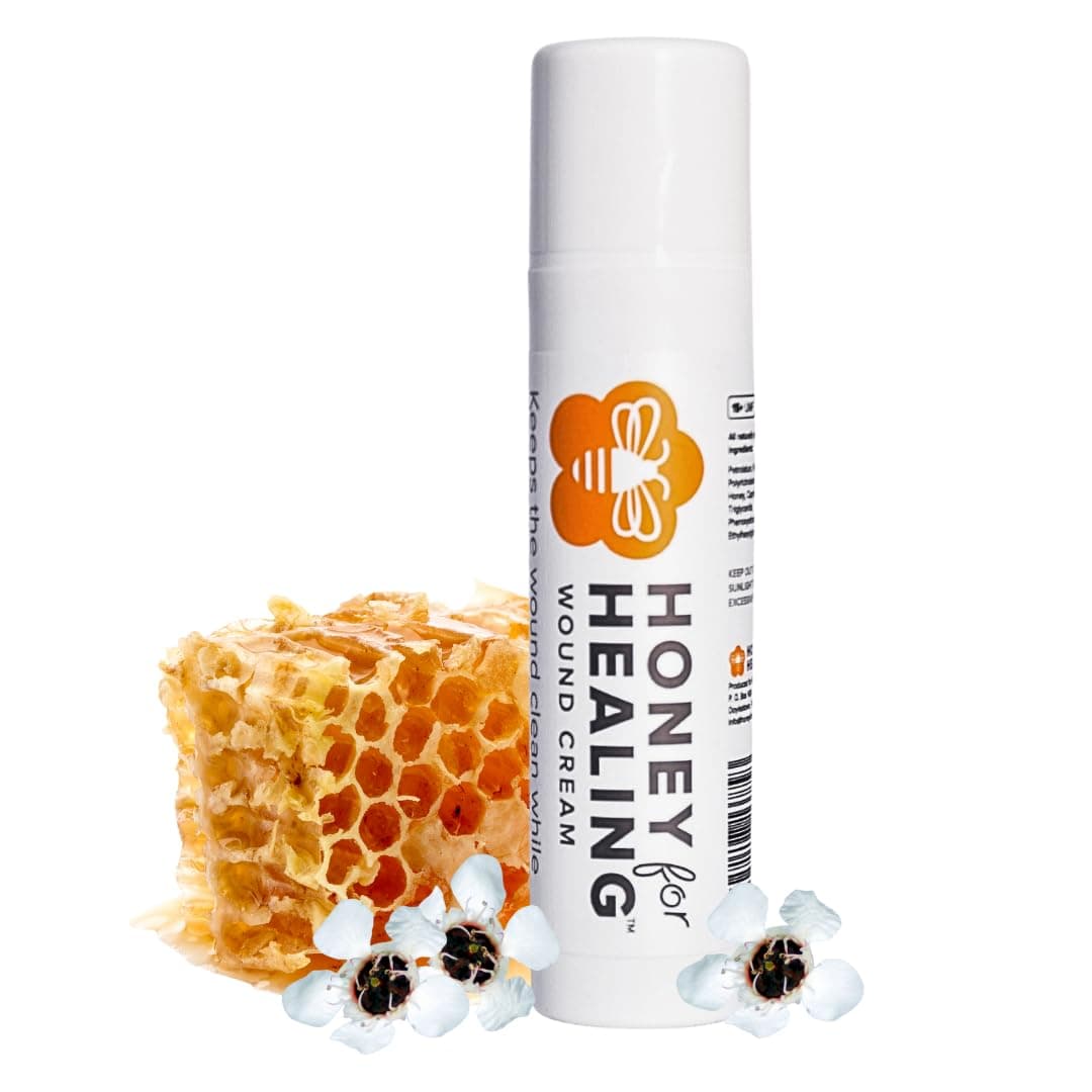 Authentic Manuka Honey First Aid Skin Care for Minor Cuts, Burns, Scrapes, Blisters & Really Dry Skin | Non-Sticky, Gentle Formula (1.75 oz / 50 g)