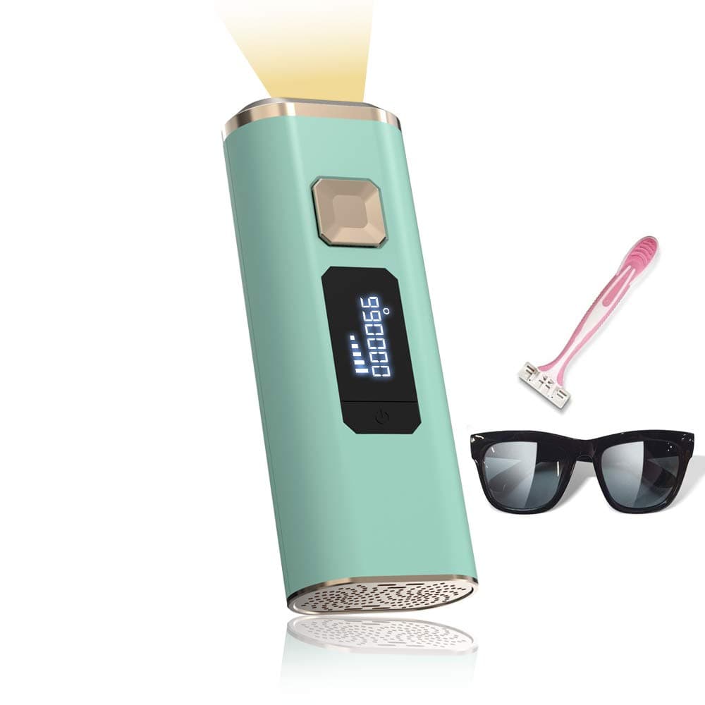 MXG IPL Hair Removal System Facial & Body Painless Permanent Hair Removal for Women & Men