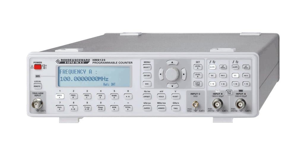 Rohde & black HM 8123 Hameg Counter, 3 GHZ