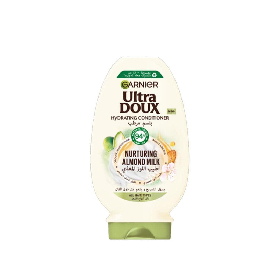 Garnier Ultra Doux Almond Milk Hydrating Conditioner, 360 ml