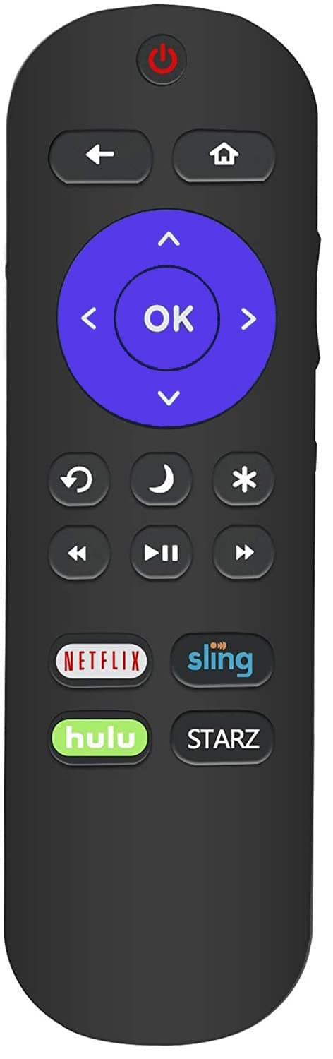 Universal Remote Control Compatible with All Sharp Roku TV