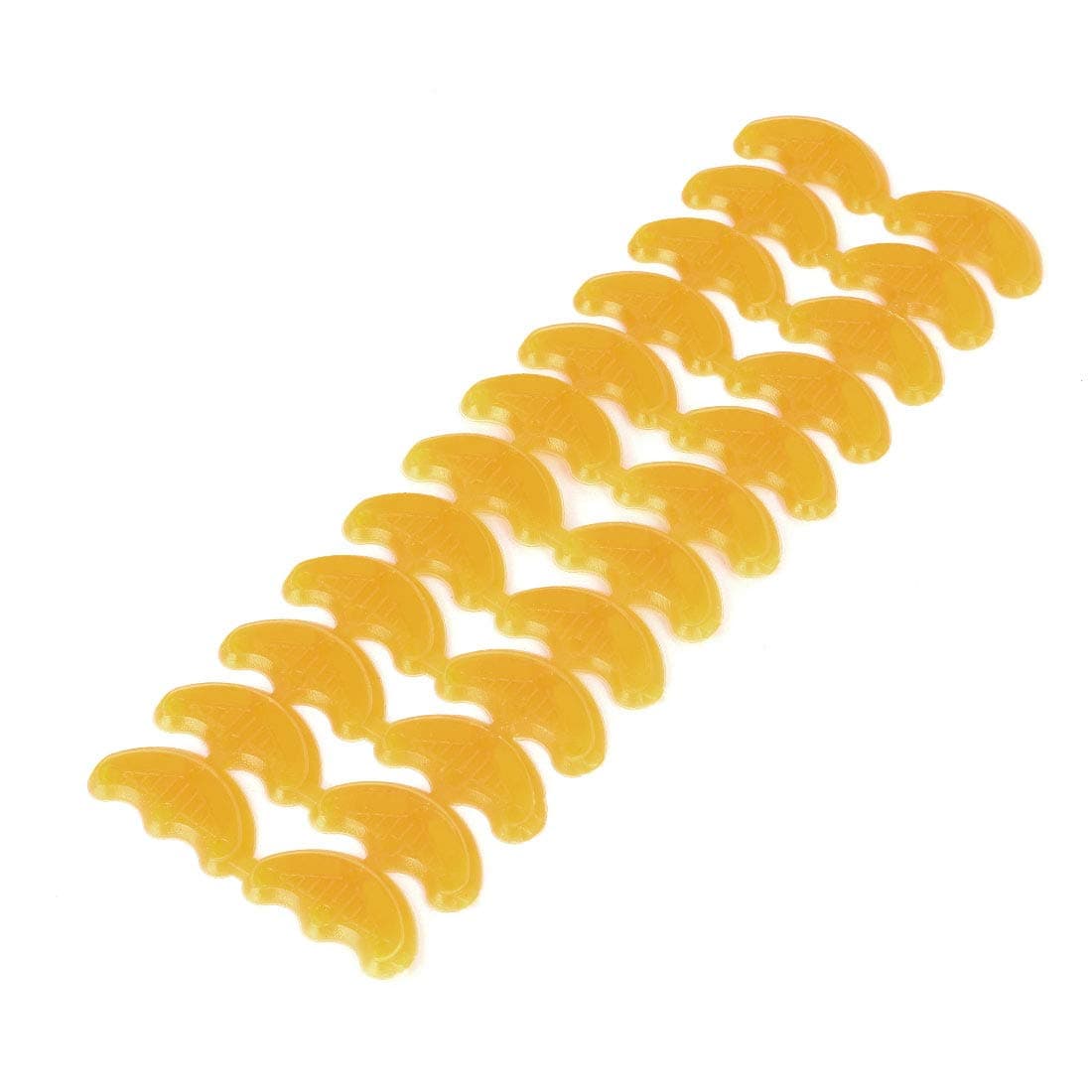 uxcell Rubber Nonslip Shoes Sole Saver Heel Plate Tips Repair 24pcs 24 Count (Pack of 1) Brown