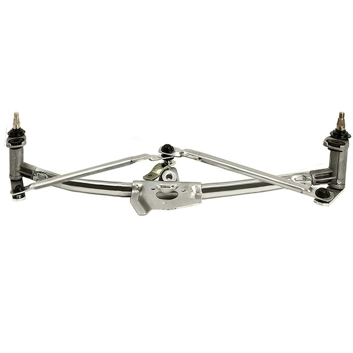 BOXI Windshield Wiper Transmission Linkage Assembly Fits for Volkswagen Golf 1999 2000 2001 2002 2003 2004 2005 2006 / for Volkswagen Jetta 1999 2000 2001 2002 2003 2004 2005 (1J0955325A 1J1955603B)