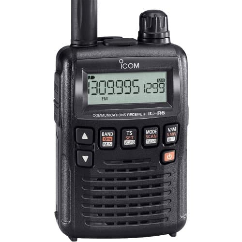 ICOM IC-R6 Wide Band Receiver, 100kHz-1310MHz CONTINUOUS! UNBLOCKED VERSION!!