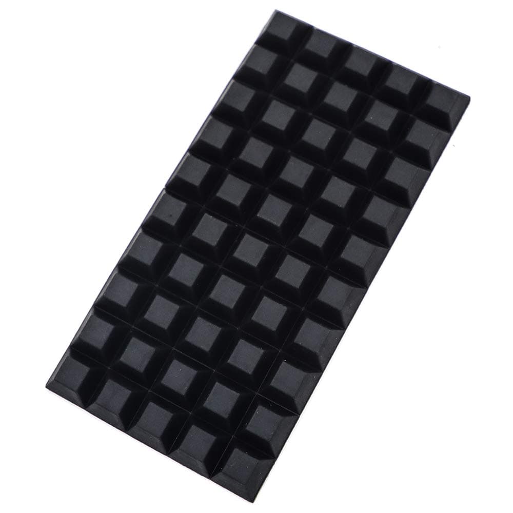 50pcs Self Adhesive Rubber Feet Furniture Pads Self Stick On Chair Pads Floor Protection Black
