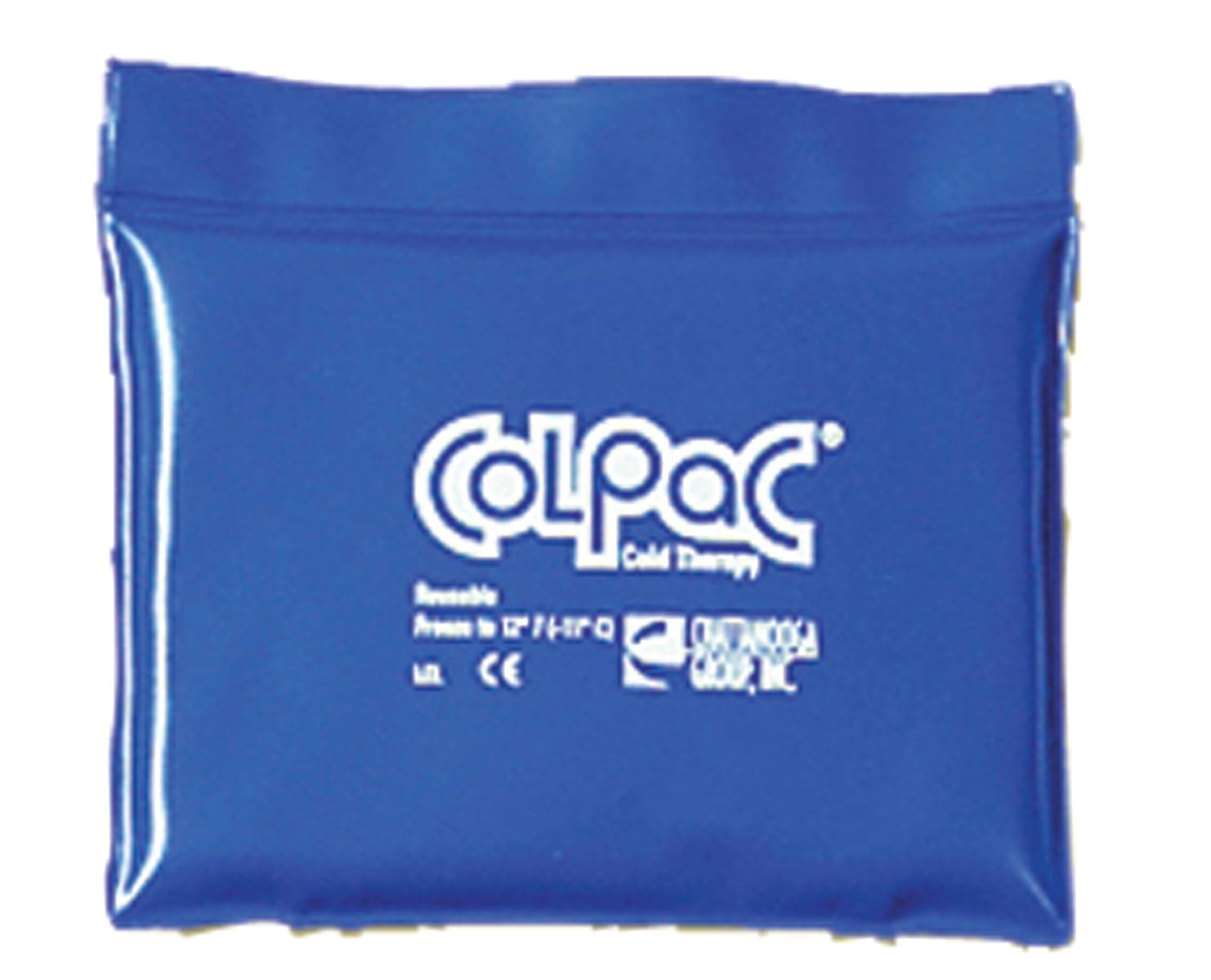 Chattanooga-00-1504 ColPac Reusable Gel Ice Pack Cold Therapy for Wrist, Ankle, Knee, Arm, Elbow for Aches, Swelling, Bruises, Sprains, Inflammation (5.5" x 7.5") Pack of 1 - Blue