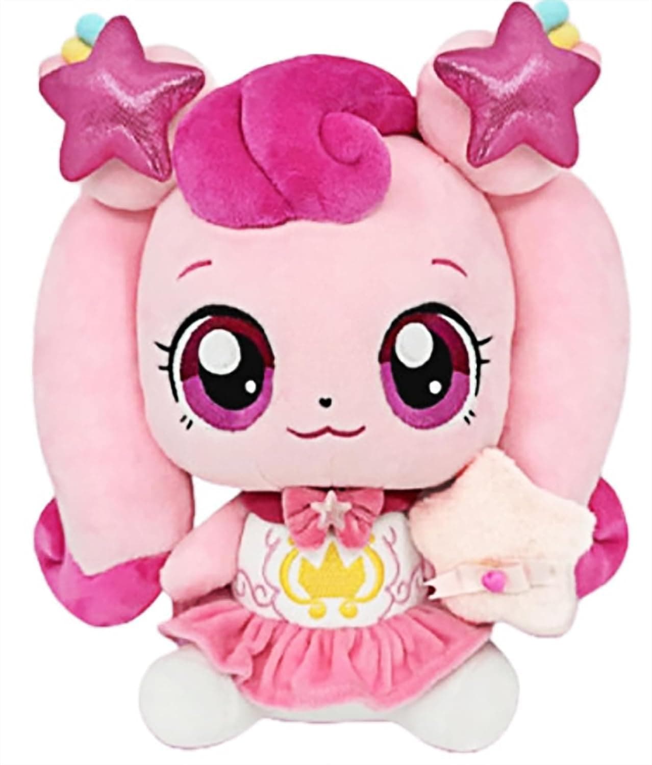 Shooting Star Catch Teenieping Heartsping Season 5 Plush Doll 11" 하츄핑 Pink 2024 New (Pink)