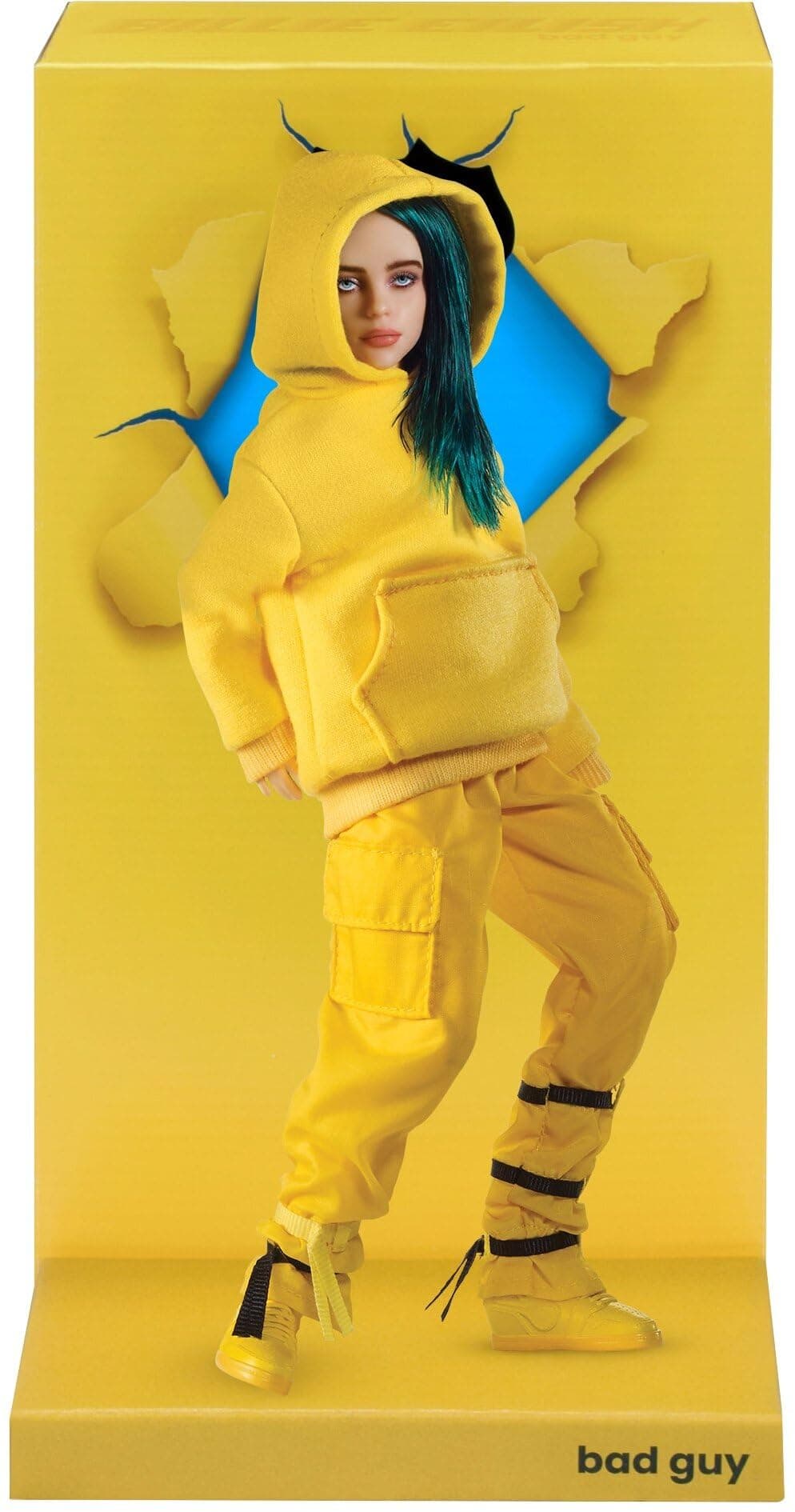 Playmates - Billie Eilish - Music Video Series - "Bad Guy" Fashion Doll