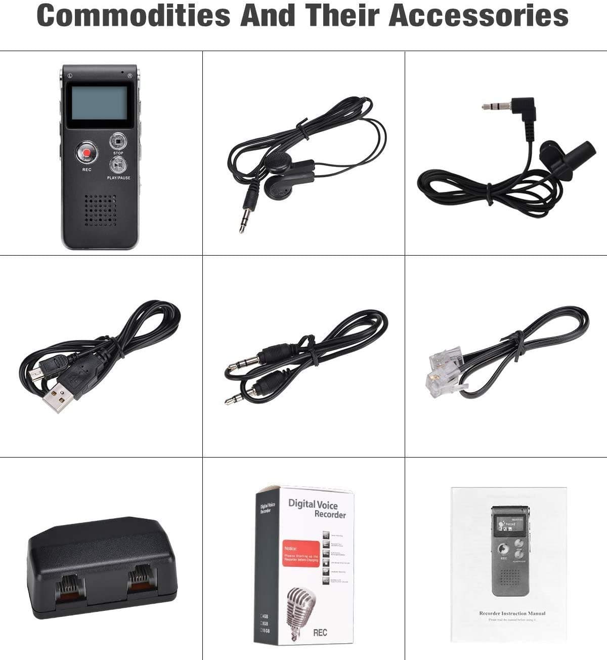 8GB Ghost Hunting EVP digital recorder