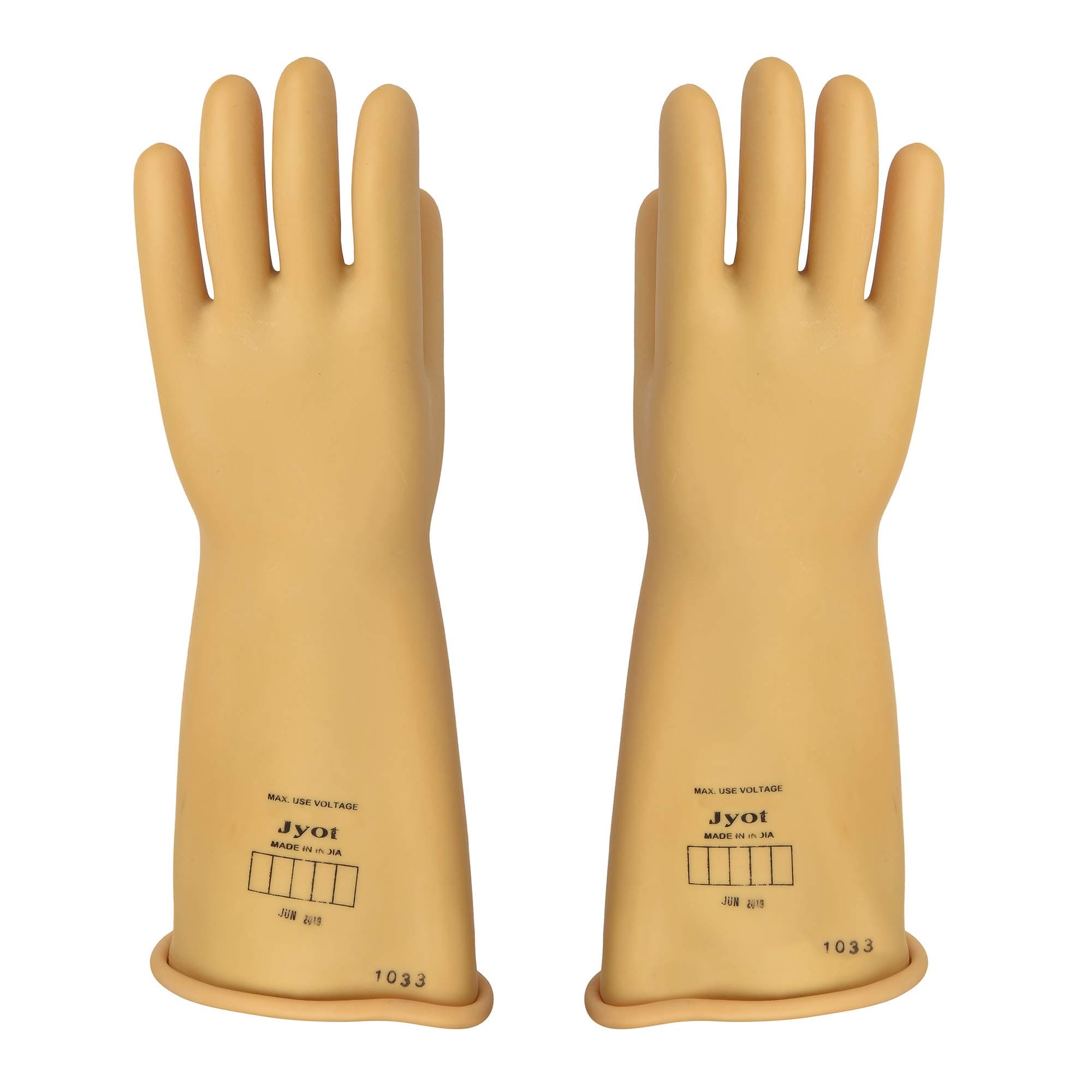 EG-11KVK Rubber Electrical 11 KV Jyot Gloves