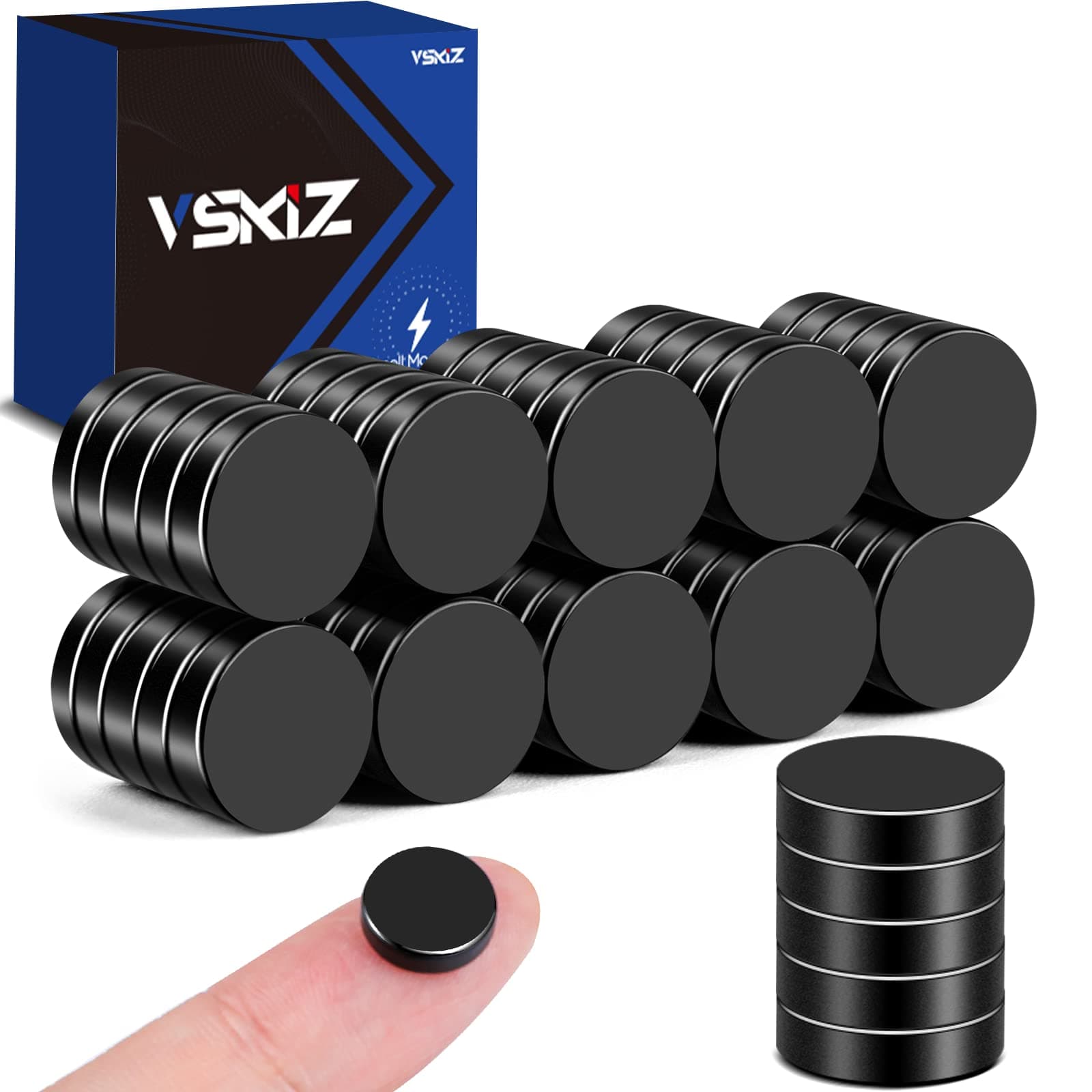 50 Pcs Refrigerator Magnets, Neodymium Fridge Magnet Rare Earth Magnets, Whiteboard Magnets for Crafts, DIY, Office